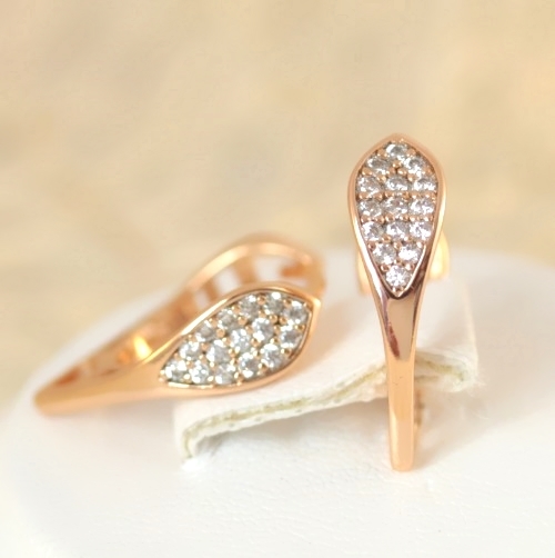Серьги позолота  H01-10868