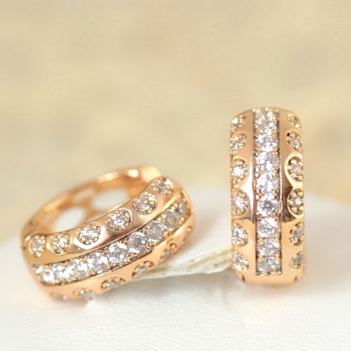 Серьги позолота H01-13298