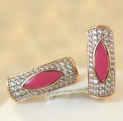 Серьги позолота  H01-13340р