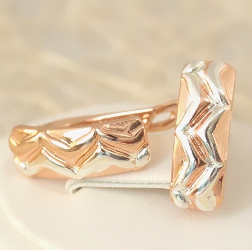Серьги позолота  H01-12243р