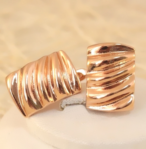 Серьги позолота  H01-12380