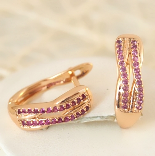 Серьги позолота  H01-13454