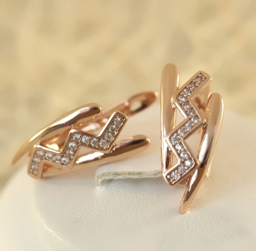 Серьги позолота  H01-13440
