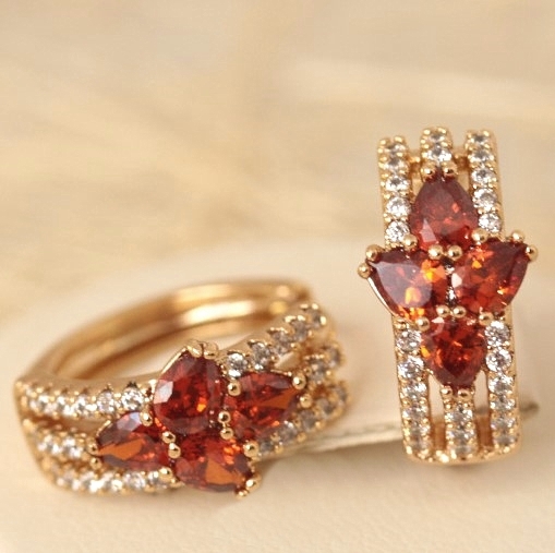 Серьги позолота  H01-13602