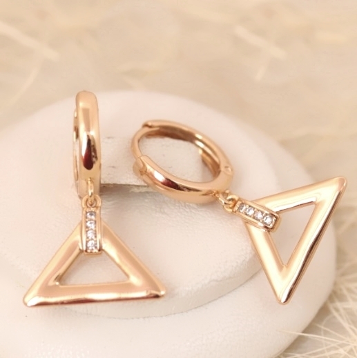 Серьги позолота H01-14585