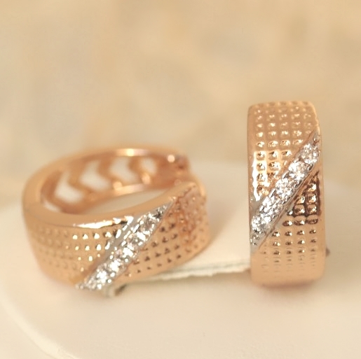 Серьги позолота  H01-14696