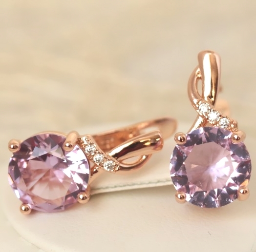 Серьги позолота H01-15002