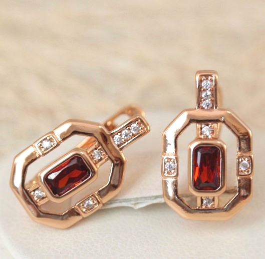 Серьги позолота H01-8091р