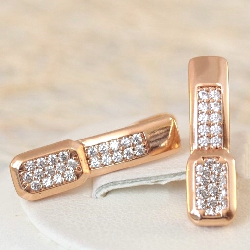 Серьги позолота H01-9528