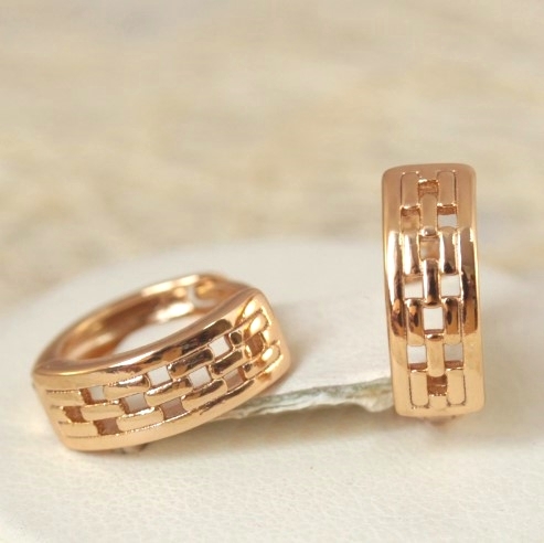 Серьги позолота  H01-15242