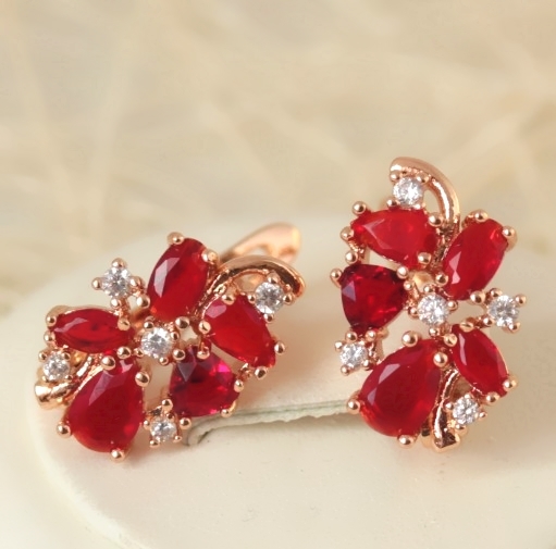 Серьги позолота H01-3483