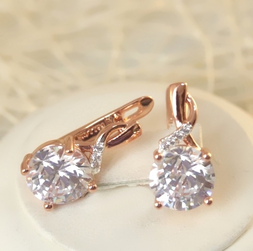 Серьги позолота H01-15228