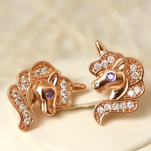 Серьги позолота H01-8807