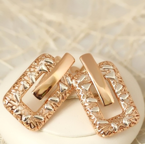 Серьги позолота H01-13506